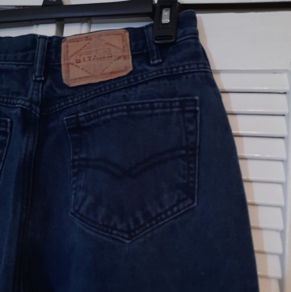 RARE vintage 1980's gitano high waist cotton jeans sz 12 regular *L - Picture 2 of 5